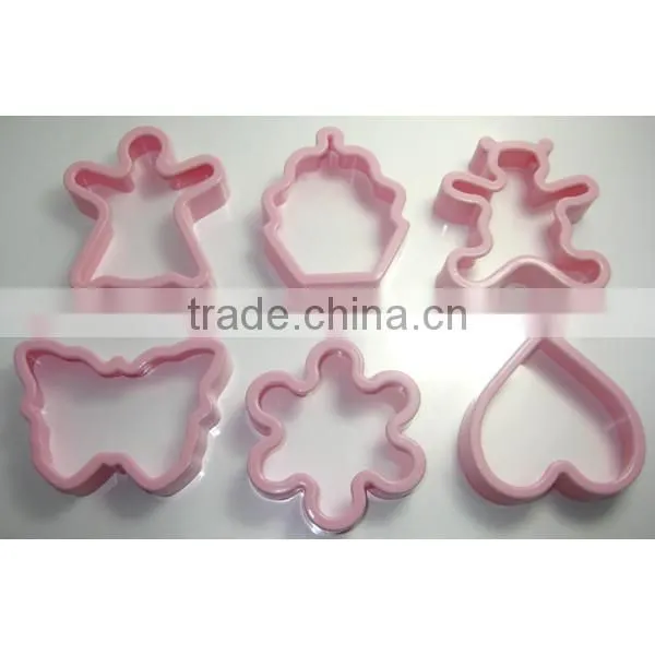 BC-1025 Plastic christmas cookie cutter