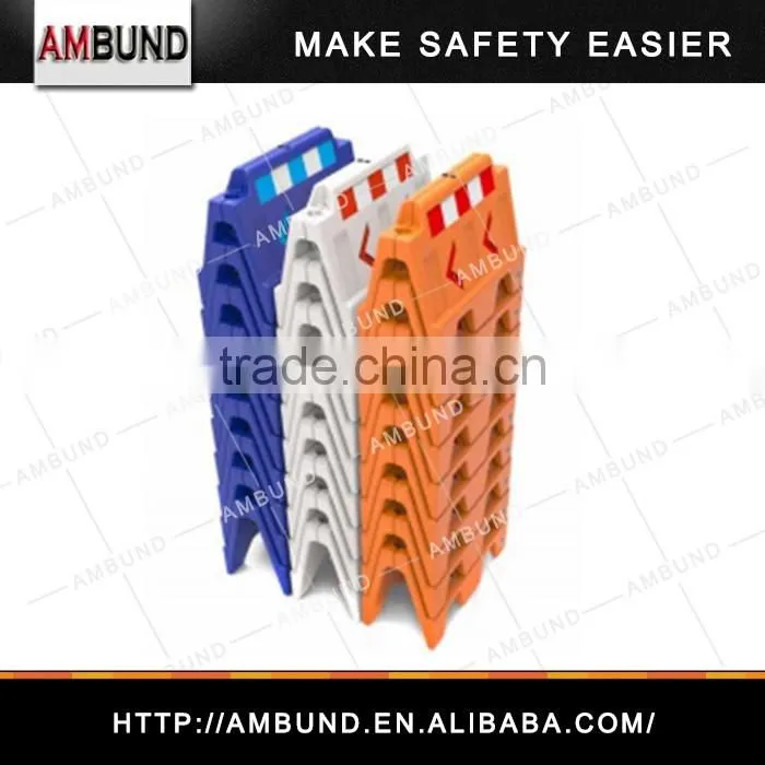 hot sale Plastic Roadway safety water filled Direct manufacture HDPE plastic water filled