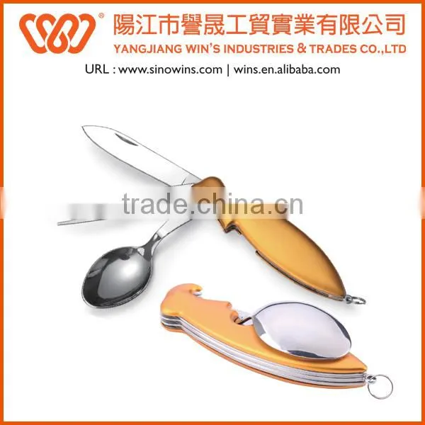 A21-9003 Handy and Foldable Stainless Steel Travel Cutlery Set