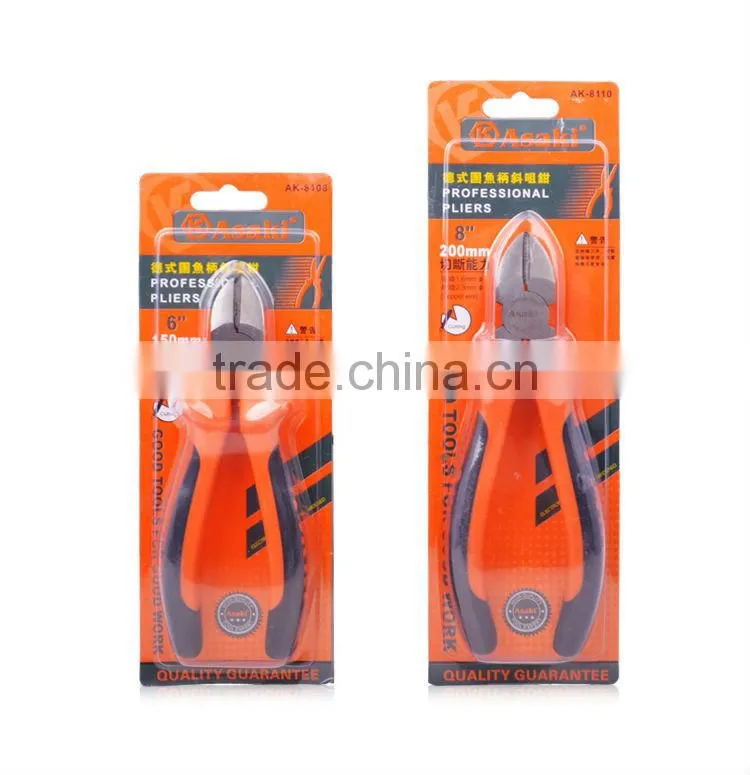 Hot sale different types of pliers diagonal cutting pliers