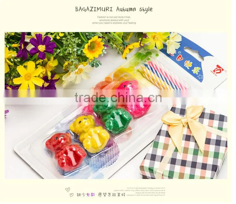 Birthday candles birthday cake candles Little Bear candles Wholesale