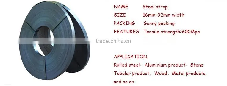 factory direct sale blue oiled steel packing strips blue waxed steel packing strips