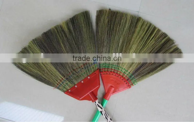 High quality raw material india sweeping grass brooms