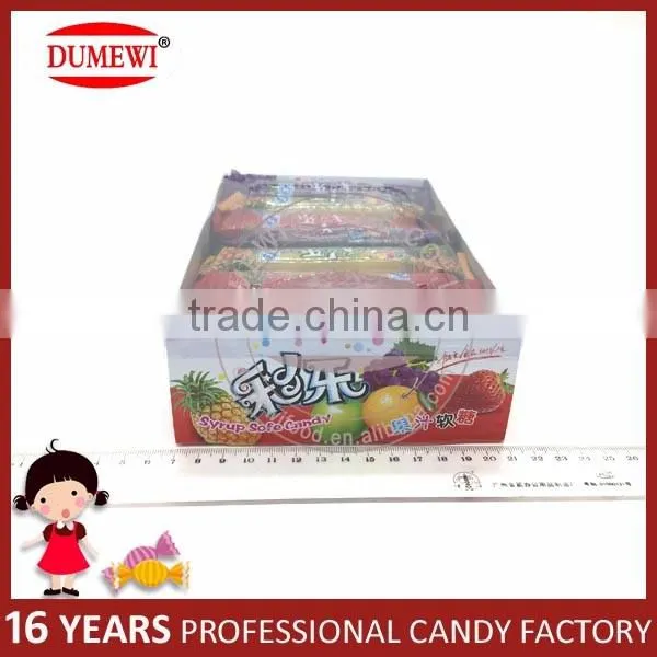 Sugar Coated Fruit Juice Soft Candy Jelly Candy