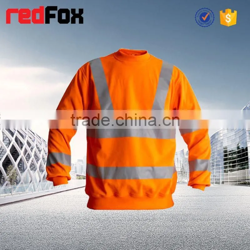 wholesale hot sale custom safety sweatshirt