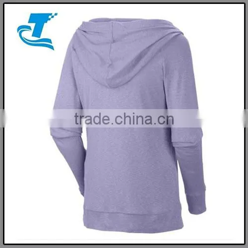 Fashion custom blank pullover women hoodies