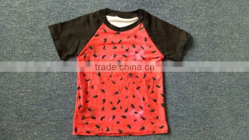 unique children festival print clothes in fall boutique girl long sleeves shirt remake