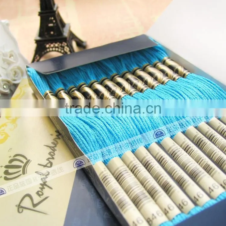 France 8m threads embroidery flosses 447 colors DMC threads cross stitch