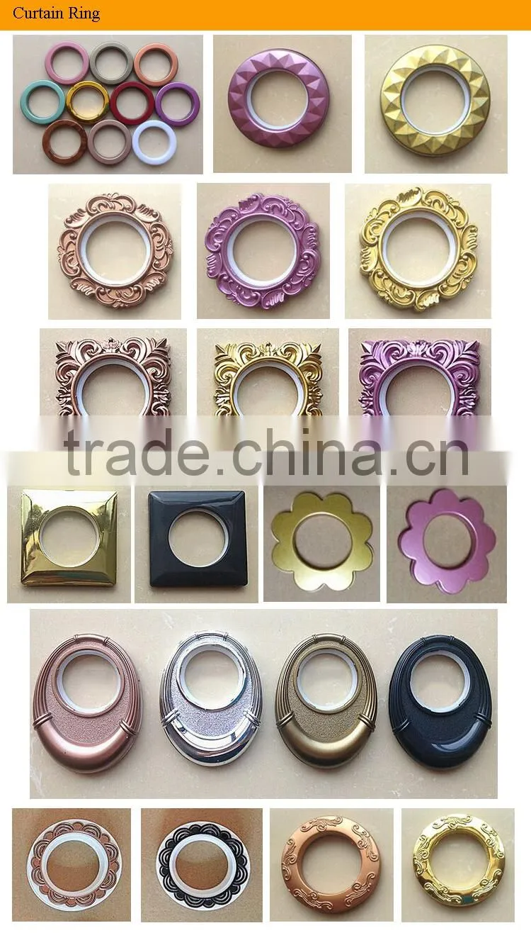 Fashion Decorative Self-locking Eyelet Curtain Eyelet Rings