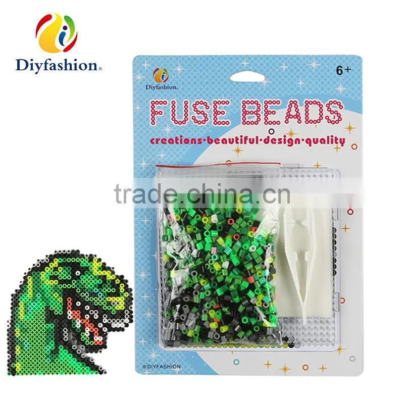 Diy Fashion Non-toxic Perler Beads Educational Puzzle Fuse Beads