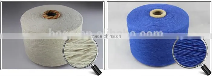 cotton yarn recycled with free yarn samples
