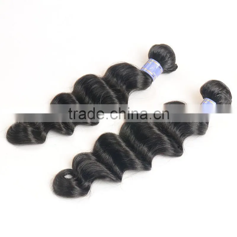 Factory price 7a grade loose deep wave weave hairstyles , Peruvian hair