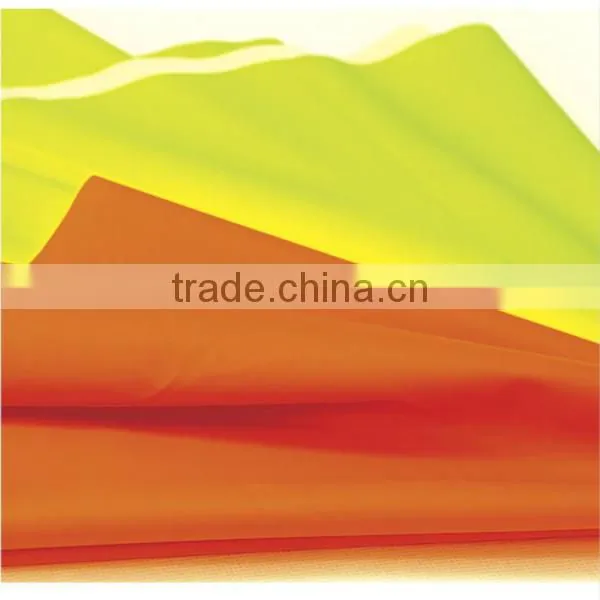 Fluorescent flame retardant fabric for workers
