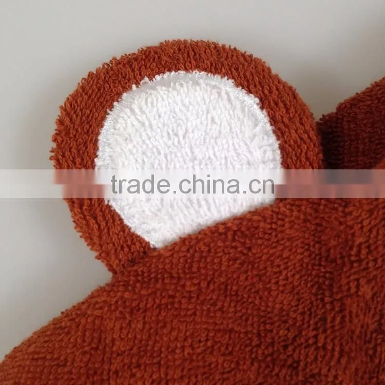 Kids pajamas bathrobe children animal pajamas 100% cotton wholesale