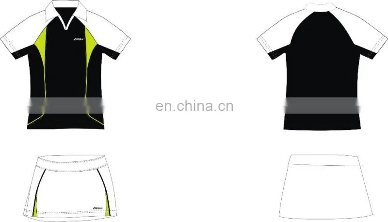 promotion cheap custom tennis jersey for women with logo design