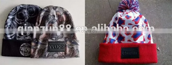 Pom Custom Embroidery Beanie