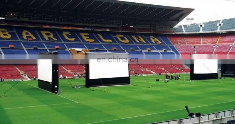 30ft outdoor big inflatable movie screen used outdoor projection advertising TV screen for sale