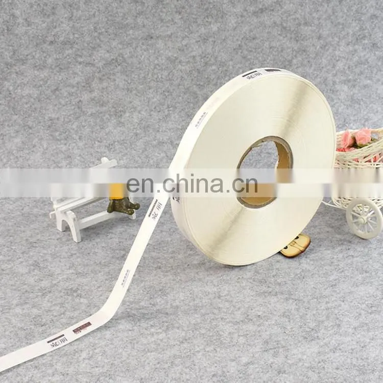 Factory price automatic colorful trademark printed cosmetic adhesive paper sticker roll