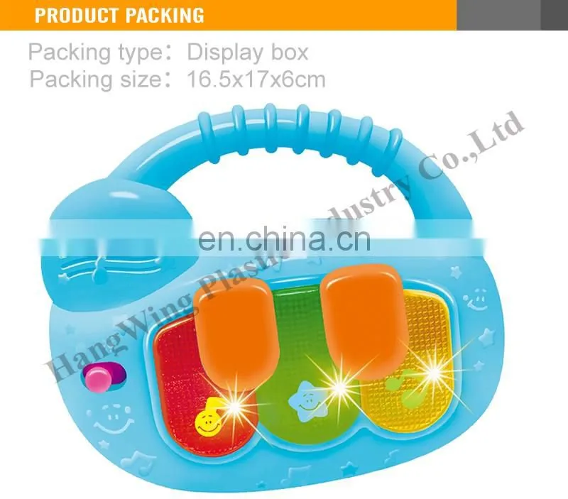 Funny Plastic Kids Toy 5 Keys Learning Piano Keyboard