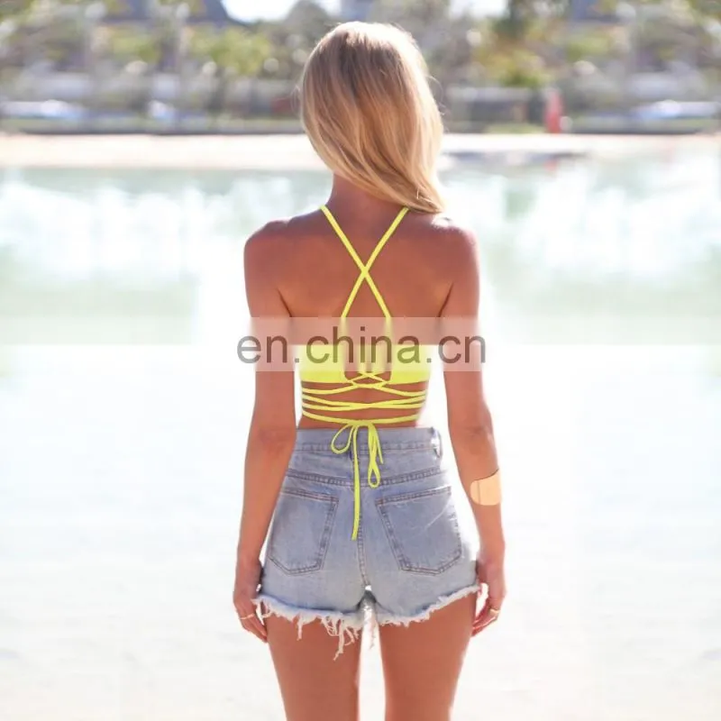Pattern Printing Crop Tops For Women