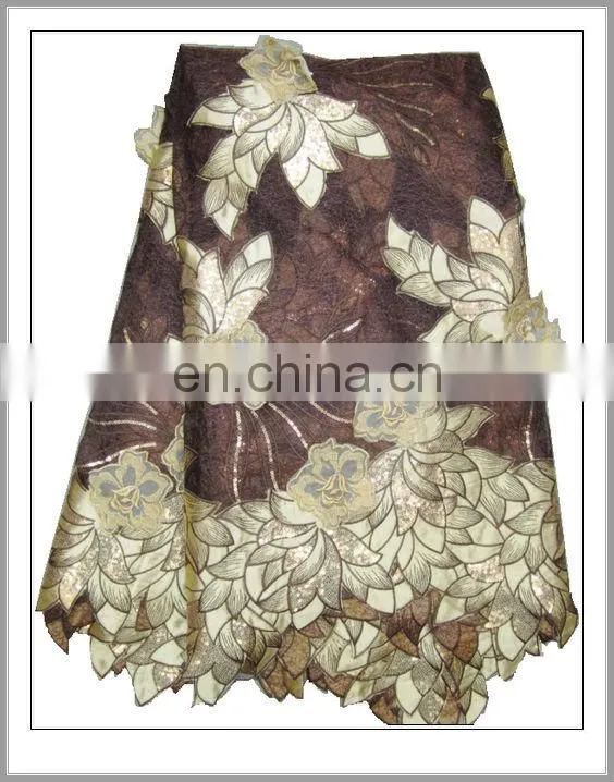 african french lace with sequins(FL101H)