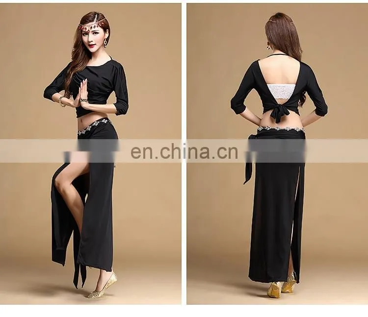 T-5117 High Spandex performance belly dance costume suit
