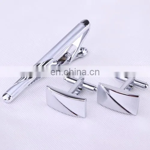 Factory direct sale funny cufflink tie clips mosaic diamond