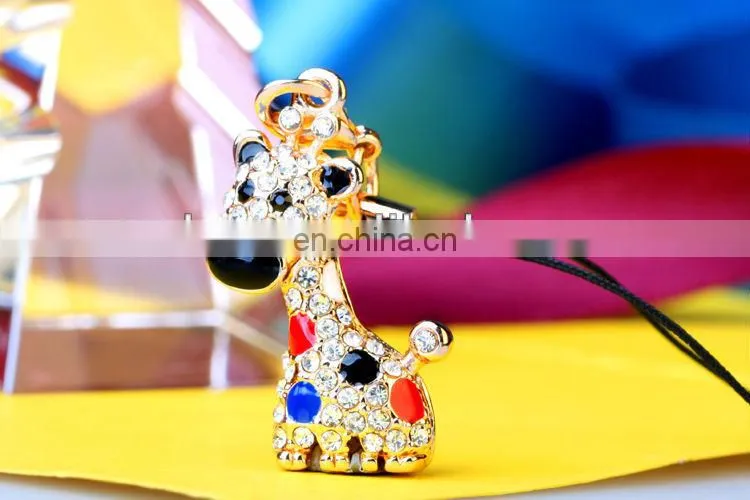 LITTLE GIRAFFE METAL PROMOTION MOBILE PHONE CHARM/STRAP