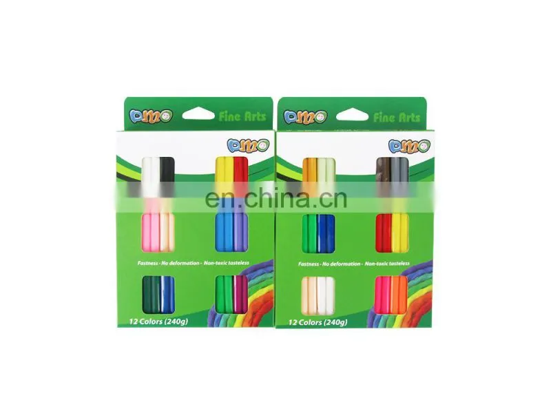 12Color Wholesale Oven Bake Polymer Clay set