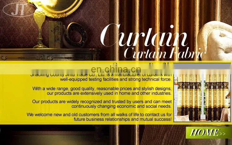 Polyester fabric shading window curtain