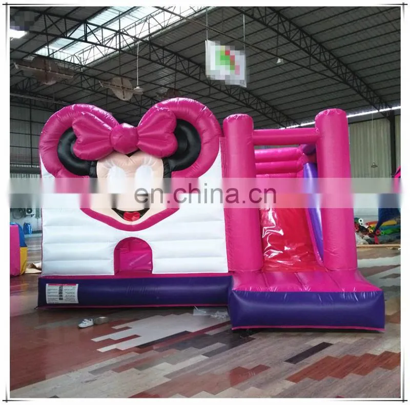 Guangzhou Factory Direct Sale Pink Jumping Castle, Children Inflatable Bouncer Castle