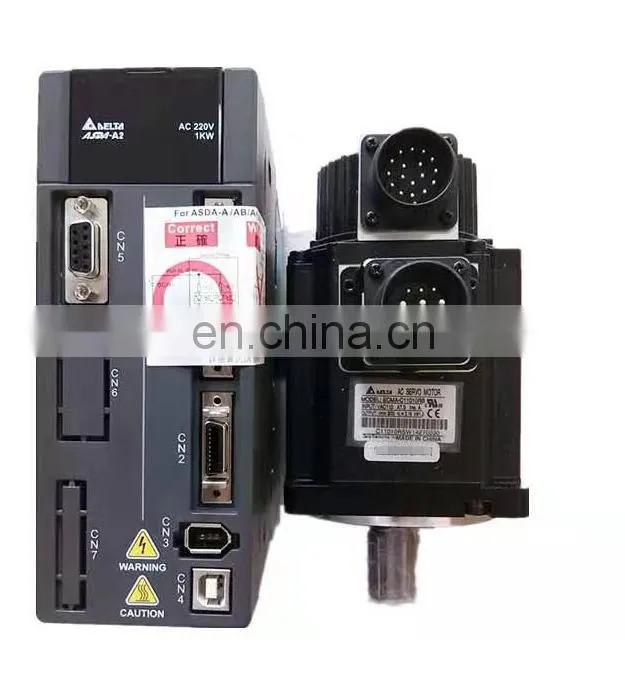 100w Delta AC Servo Motor ECMA-C20401GS For Wood Curving Machine