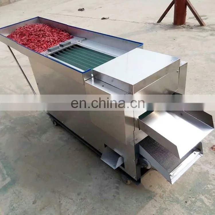 Desktop Restaurant Use Minitype Chili Pepper Cutter / Vegetable Cutting Machine / chili cutter machine for sale