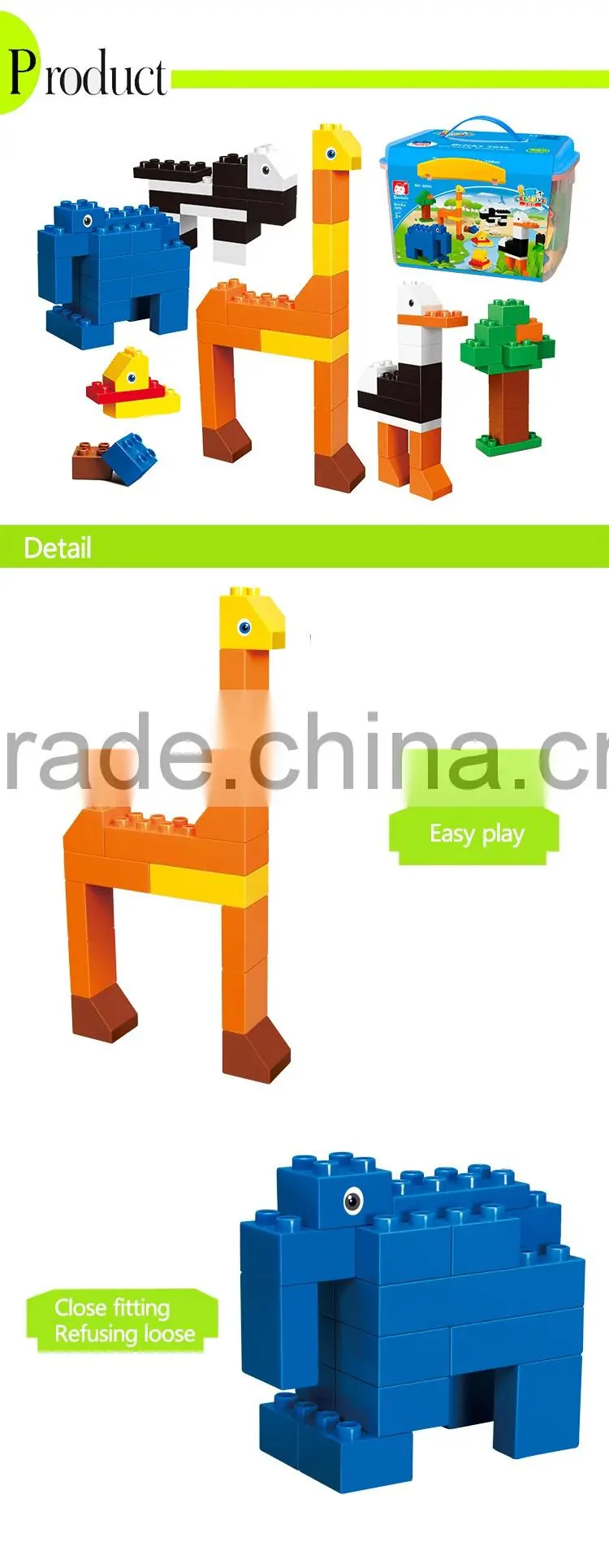 JSTOYS kids play and learn blocks for sales