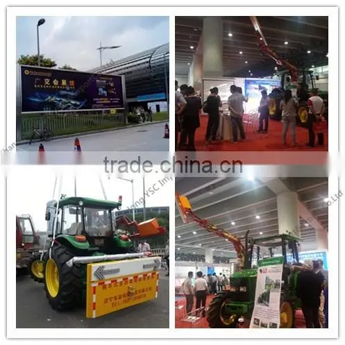 Multi-functional garden mower cut trees pruning machine