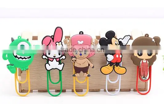 2016 Cutest hot sale silicone book page marker/empty solid makers