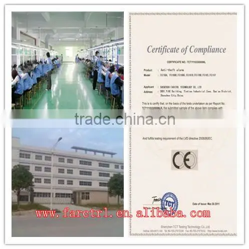 Security System Alarm for Mobile Phone/Tablet/Camera