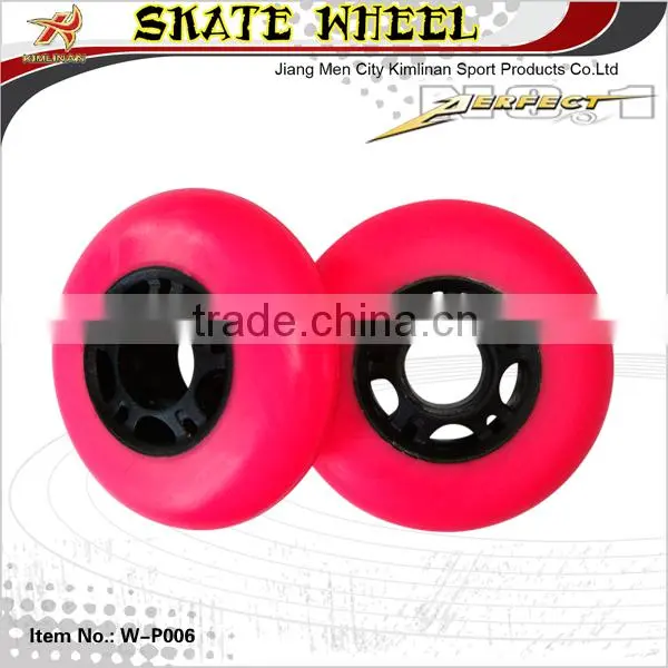 Good quality durable roller wheels suitable for RS608 bearings for inline skate or speed skate