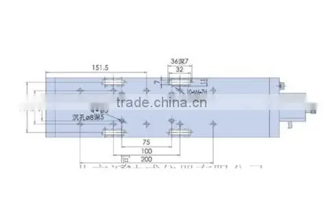 PT-GD105 50/100/150/200/300/400/500 Miniature Motorized Linear Stages