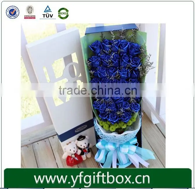 Custom design large flower box/customized Flower box/round flower box