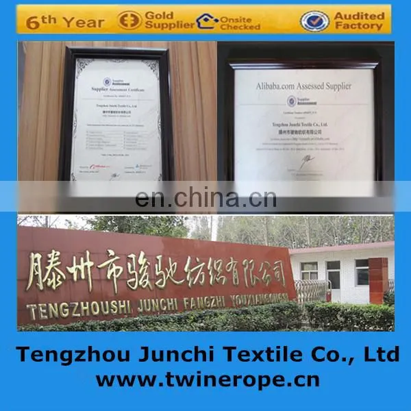 High tenacity pp multifilament polypropylene yarn