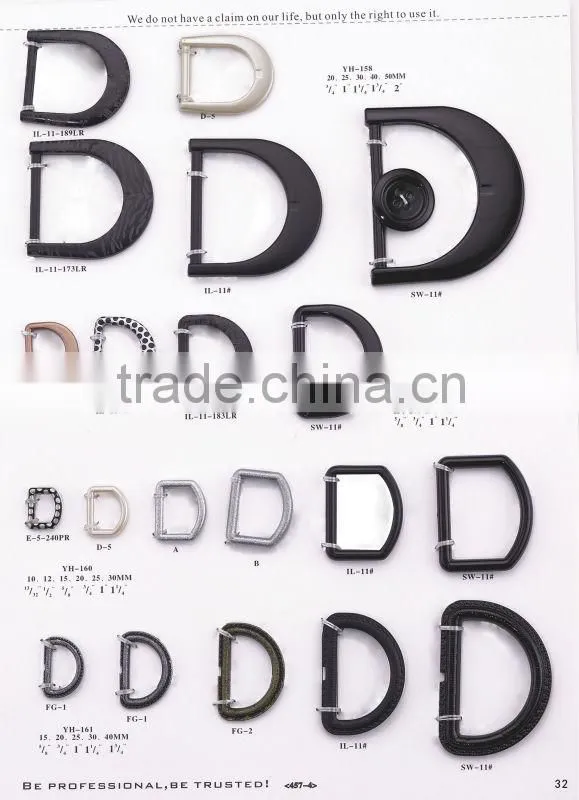 30mm fashion round plastic combined buckles