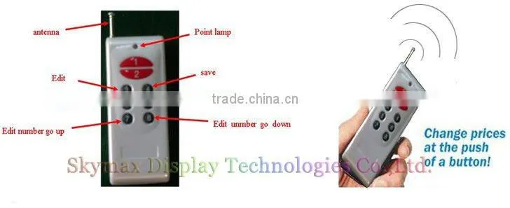 8'' 12'' 16'' 18'' 20'' 24'' 30'' 48'' seven segment led oil price display