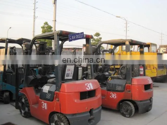 Toyota FD15 Forklift From Japan , Used Cheap Price 1.5Ton mini Used Forklift Toyota lift handing machine