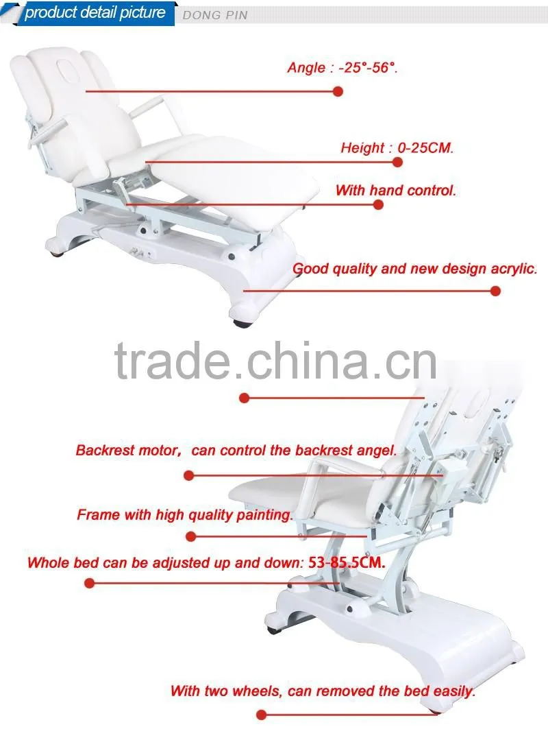 beauty salon facial massage bed in furniture