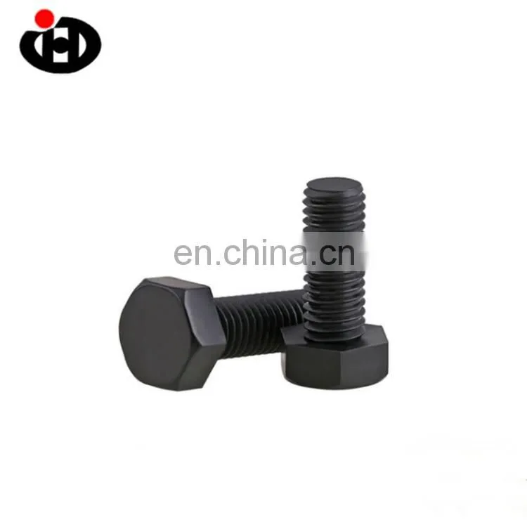 High Tensile DIN933 Heavy Black Oxide Hex Bolt M15