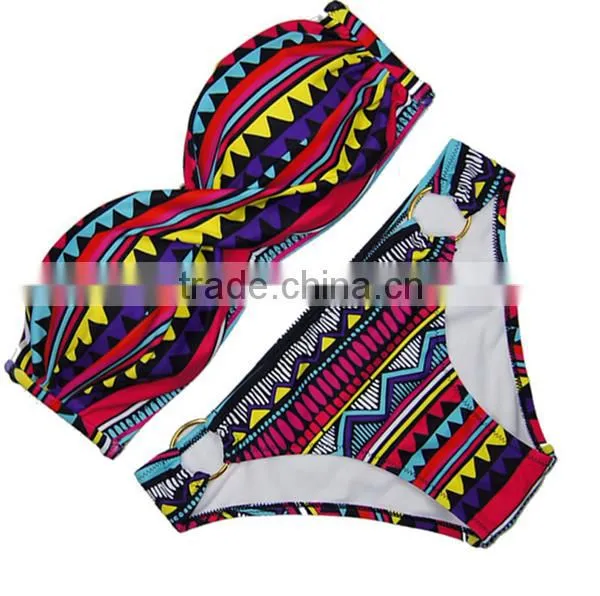 2016 New Sexy Push Up Padded Swimsuit Bikini Brazilian Biquini