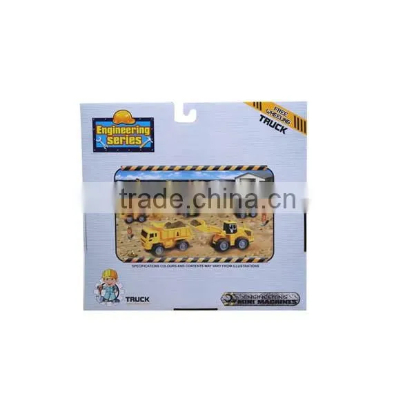 Ruifeng 4 In 1 Construction Trucks Playset