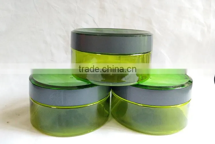 PET Face Mask Cosmetic Container Plastic Cosmetic Jars