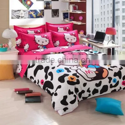 2016 Latest 3D cotton printed bedding of animal design